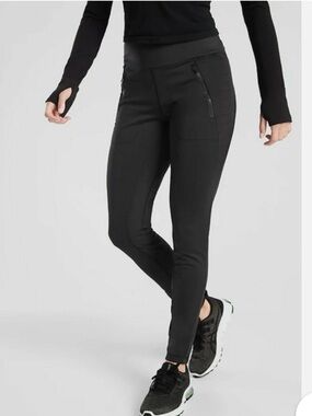 Athleta Peak Hybrid Fleece Tight